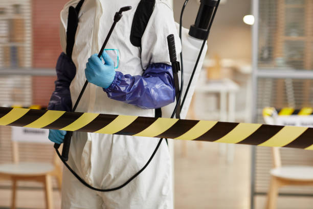 Professional Infectious Disease Decontamination technician working in Auburn, IL
